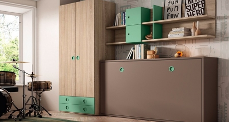 DORMITORIO C/CAMA ABATIBLE Nº64