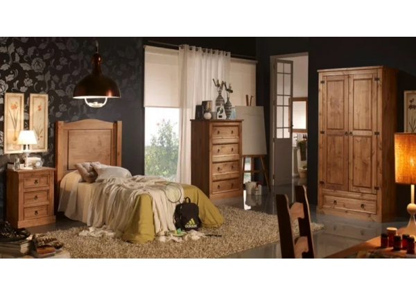 DORMITORIO JUVENIL RUSTICO