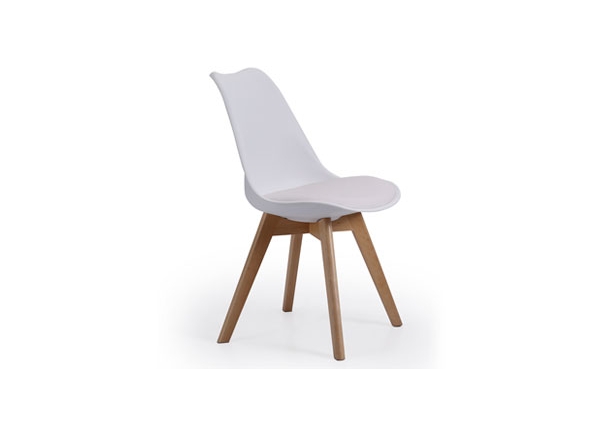 SILLA COMEDOR MALMO BLANCO