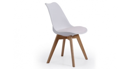 SILLA COMEDOR MALMO BLANCO