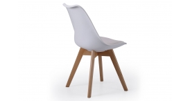 SILLA COMEDOR MALMO BLANCO