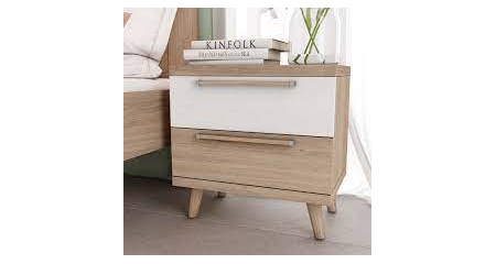 MESITA 2 CAJONES CON PATAS