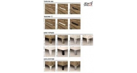 MESITA DE NOCHE CON PATAS