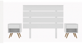 CONJUNTO CABECERO HOME + 2...