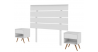 CONJUNTO CABECERO HOME + 2 MESITAS