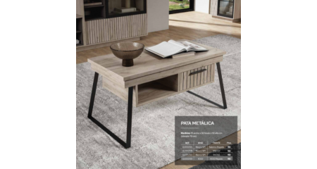 MESA CENTRO CAJÓN ELEVABLE